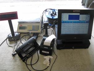 caisse tactile orchestra pos one +balance fwe +imprimante thermique