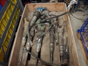 lot marteau piqueur burineur pneumatique