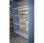 2eme Element de rayonnage métallique occasion H:2m X P: 35cm X L:0.96m