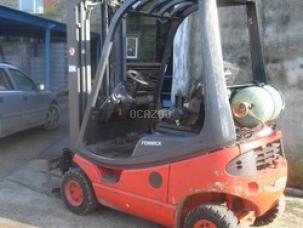 Chariot Elevateur gaz - Fenwick - capacité 1T2 - levée 4m70