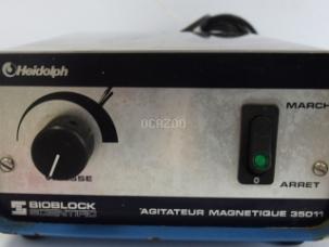 Agitateur Magnétique Bioblock Heidolph Modèle 35011
