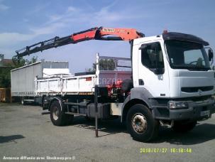 Benne basculante de chantier et de TP Renault Kerax