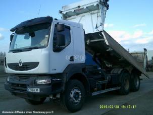 Benne basculante de chantier et de TP Renault Kerax