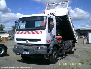 Benne basculante de chantier et de TP Renault Kerax