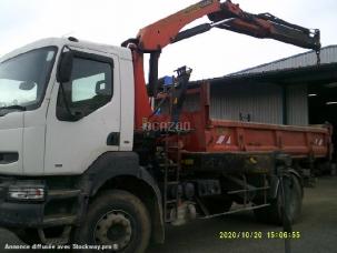 Benne basculante de chantier et de TP Renault Kerax