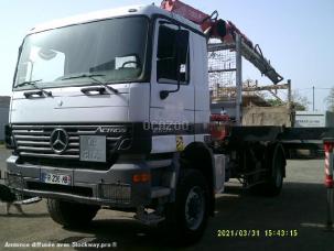 Benne basculante de chantier et de TP Mercedes Actros