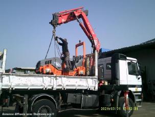 Benne basculante de chantier et de TP Mercedes Actros