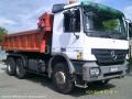 Benne basculante de chantier et de TP Mercedes Actros