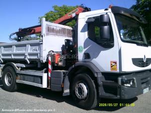 Benne basculante de chantier et de TP Renault Lander
