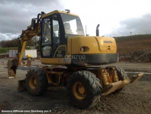 Pelle Komatsu PW110R-1