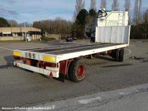 Plateau Fruehauf 2 essieux