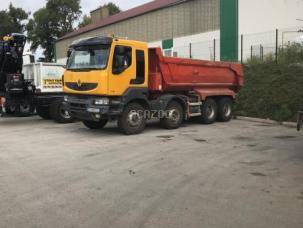 Benne basculante de chantier et de TP Renault Kerax