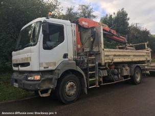 Benne basculante de chantier et de TP Renault Kerax