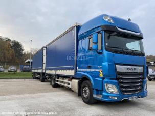 Carrosserie à parois latérales souples coulissantes (PLSC) DAF XF