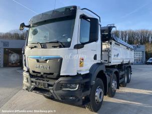 Benne basculante de chantier et de TP MAN TGS 35.440 8x4 BB