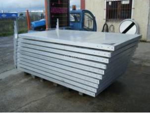 Plateau Alu pour fabrication chassis remorque