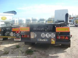 Porte-conteneurs ou caisses mobiles ou amovibles Van Hool 3 essieux 20 pieds 38t 2000
