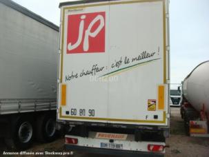 Carrosserie à parois latérales souples coulissantes (PLSC) Fruehauf 3 ESSIEUX SUSPENSIONS AIR 2015