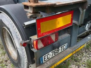 Porte-conteneurs ou caisses mobiles ou amovibles Fruehauf PORTE CONTAINER 2 ESSIEUX SAF 2016 SUIVEUSE