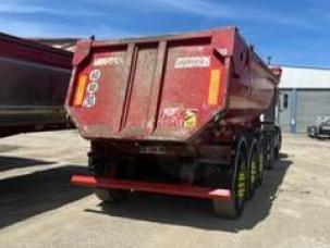 Benne basculante de chantier et de TP Fruehauf BENNE ACIER FRUEHAUF EURO6