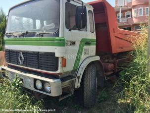 Benne basculante de chantier et de TP Renault G