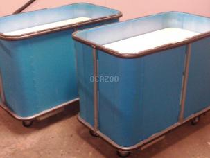 Bac à fond mobile 330 litres