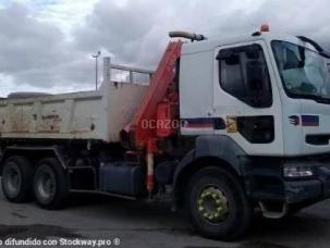 Benne basculante de chantier et de TP Renault Kerax