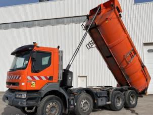 Benne basculante de chantier et de TP Renault Kerax