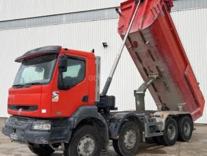 Benne basculante de chantier et de TP Renault Kerax