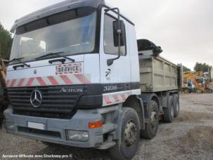 Benne basculante de chantier et de TP Mercedes Actros