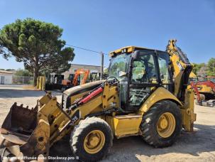 Tractopelle rigide Caterpillar 432E