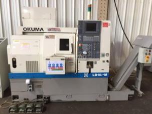 Tour à CN 3 axes OKUMA LB 10 II M - Axel Machines outils d’occasion