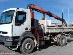 Benne basculante de chantier et de TP Renault Kerax