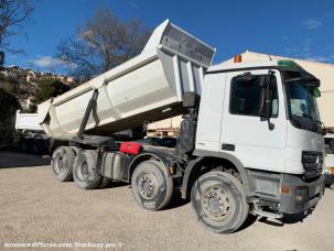 Benne basculante de chantier et de TP Mercedes Actros