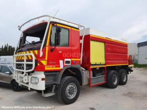 Incendie Mercedes Actros