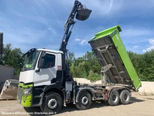 Benne basculante de chantier et de TP Renault Gamme T