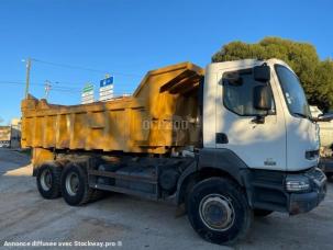 Benne basculante de chantier et de TP Renault Kerax