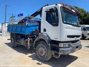 Benne basculante de chantier et de TP Renault Kerax