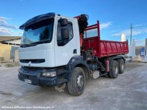 Benne basculante de chantier et de TP Renault Kerax