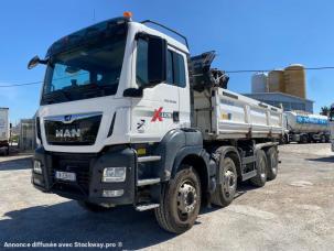 Benne basculante de chantier et de TP MAN TGS