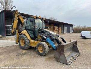 Tractopelle rigide Caterpillar 432E