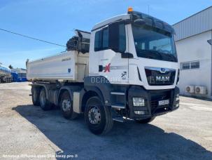 Benne basculante de chantier et de TP MAN TGS 35.500