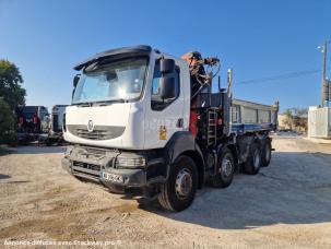 Benne basculante de chantier et de TP Renault Kerax