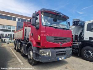 Benne basculante de chantier et de TP Renault Kerax