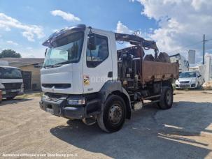Benne basculante de chantier et de TP Renault 320 DCI