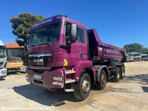 Benne basculante de chantier et de TP MAN TGS