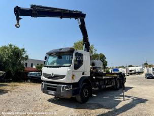 Plateau Renault PREMIUM 370 DXI PLATEAU RIDELLES GRUE