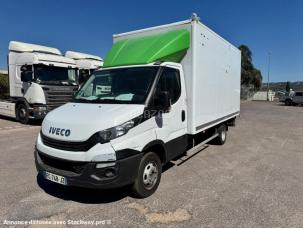 Fourgon avec parois et toit rigide Iveco 35C14 CAISSE HAYON