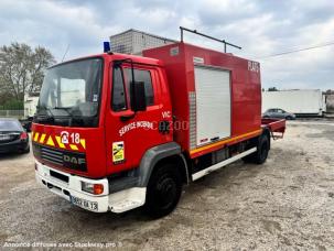 Incendie DAF 55 ATI