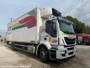 Fourgon à température dirigée (frigo) Iveco STRALIS 360 EEV FRIGO CARRIER HAYON